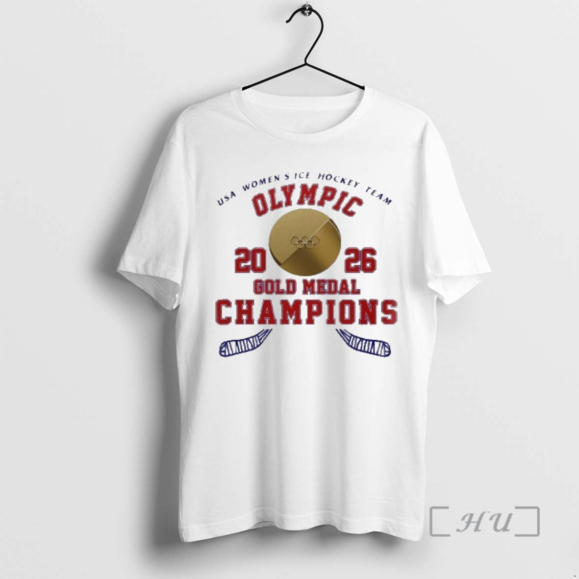 Officials Usa Womens Ice Hockey Team Olympic Gold Medal Champions 2026 Premium T Shirts Sweater Hoodie, Sweatshirt