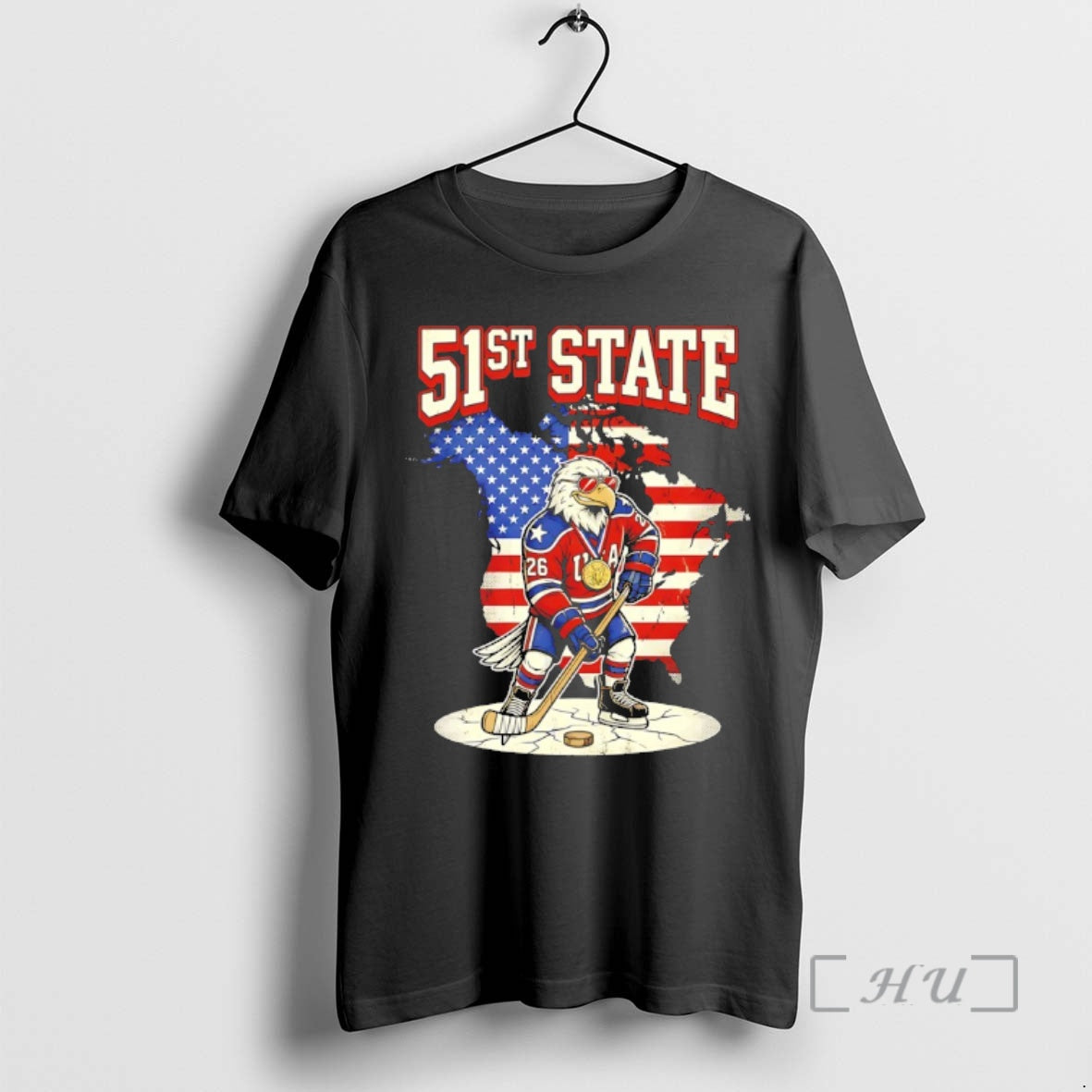 Officials Usa Hockey 51st State Gold Medal T-Shirts, Hoodie, Sweatshirt | HypeDripTees.com