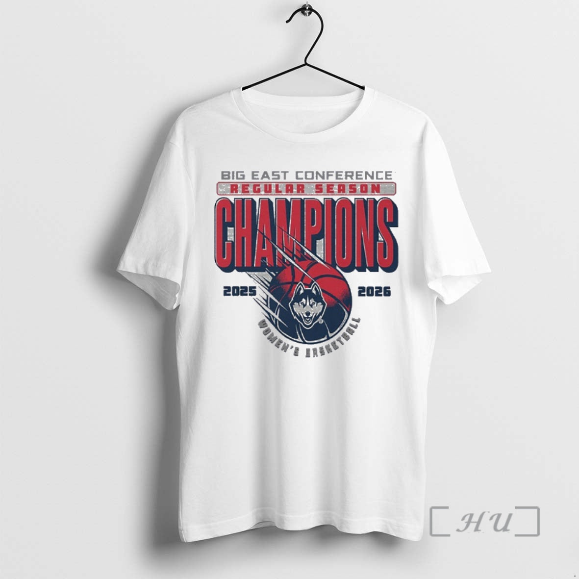Officials Uconn Huskies Womens Basketball 2026 Big East Regular Season Champions Premium T Shirts Sweater Hoodie, Sweatshirt