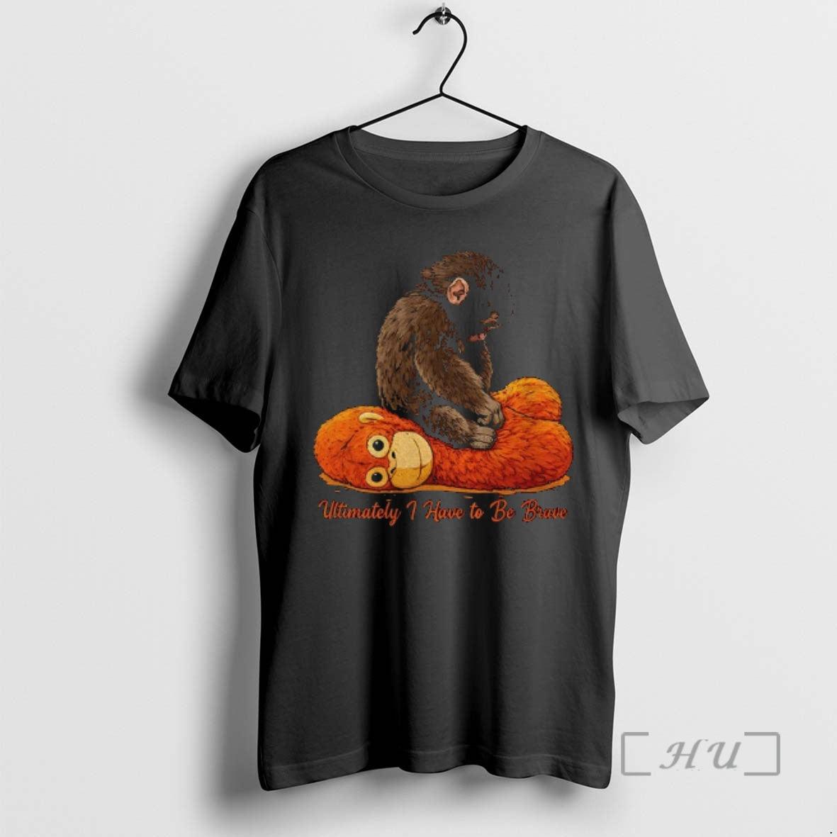 Officials Ultimately I Have To Be Brave Punch Monkey T-Shirts, Hoodie, Sweatshirt | HypeDripTees.com