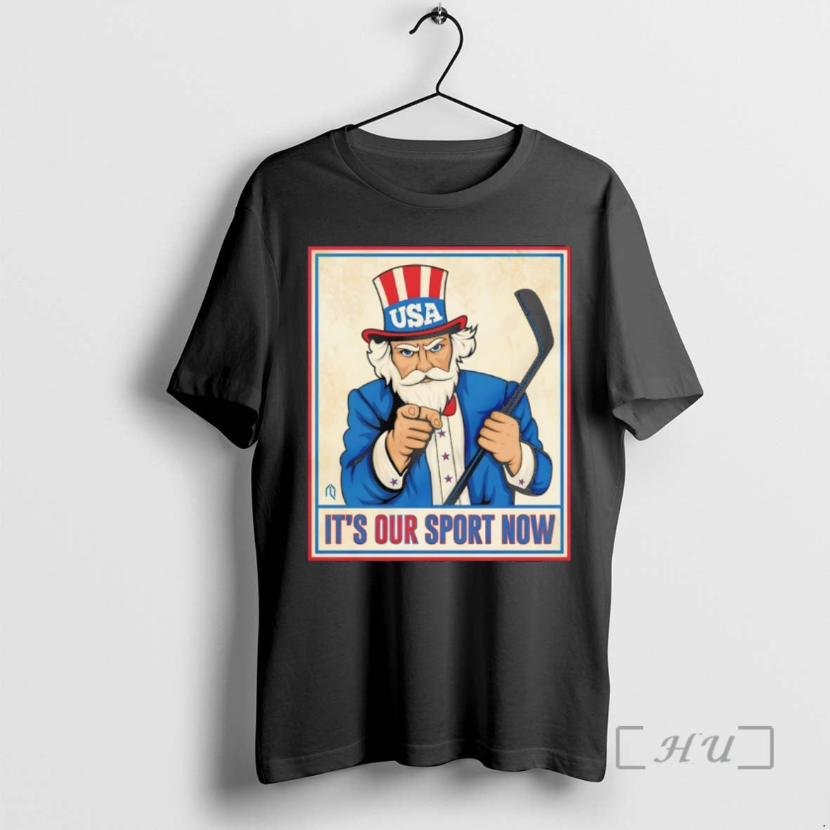 Officials Uncle Sam Usa Hockey Its Our Sport Now Olympic 2026 Premium T Shirts Sweater Hoodie, Sweatshirt | HypeDripTees.com