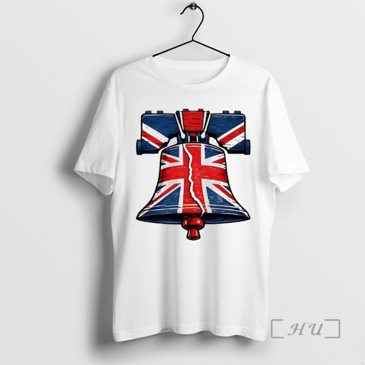 Officials Union Jack Liberty Bell X The Flag Of The United Kingdom Premium T Shirts Hoodie, Sweatshirt | HypeDripTees.com