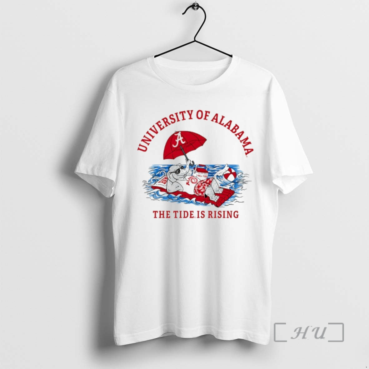 Officials University Of Alabama The Tide Is Rising Mascot T-Shirts, Hoodie, Sweatshirt | HypeDripTees.com
