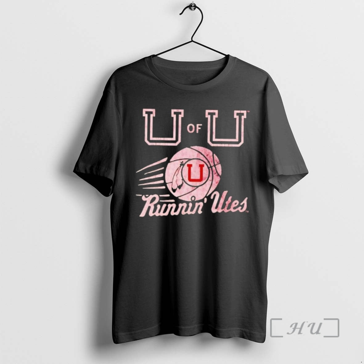 Officials University Of Utah Runnin Utes Basketball Logo Vintage T-Shirts, Hoodie, Sweatshirt | HypeDripTees.com