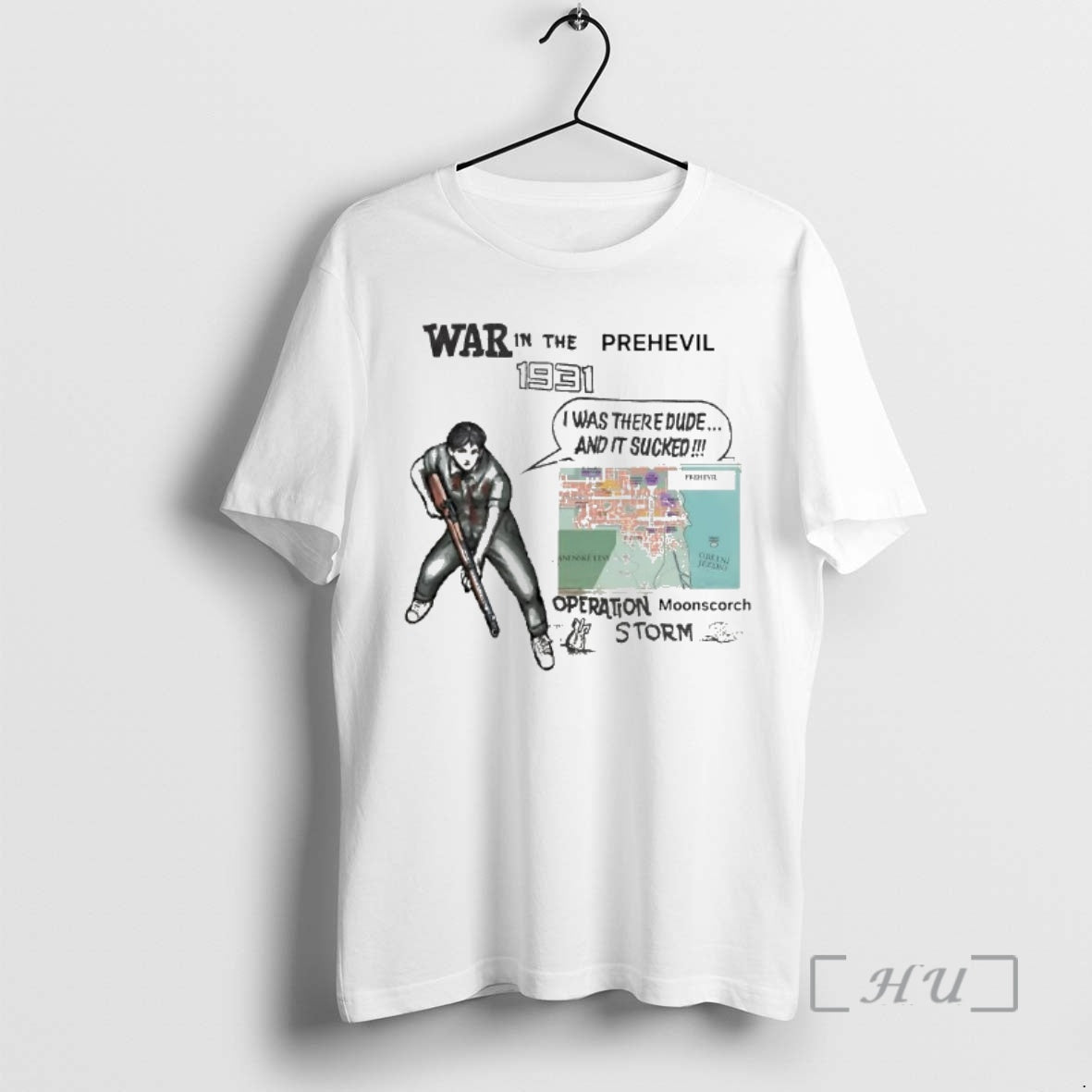 Officials War In The Prehevil 1931 I Was There Dude And It Sucked Premium T-Shirts, Hoodie, Sweatshirt | HypeDripTees.com