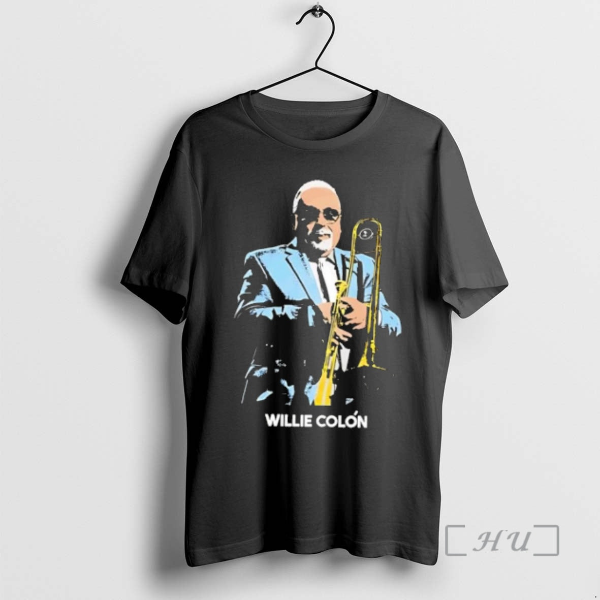 Officials Willie Colon Salsa Musician Playing Trombone T-Shirts, Hoodie, Sweatshirt | HypeDripTees.com