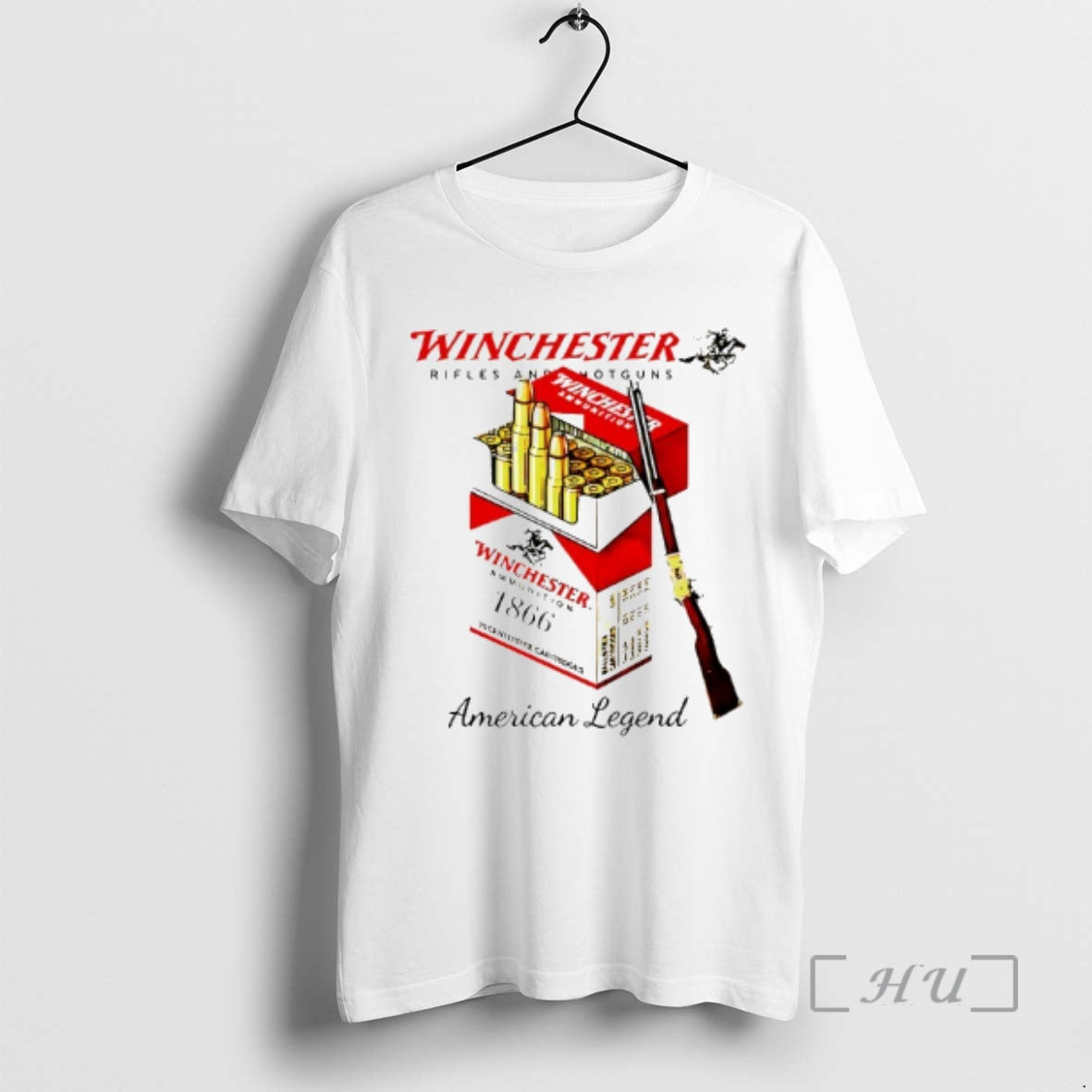 Officials Winchester American Legend 1866 Ammo Box Graphic T-Shirts, Hoodie, Sweatshirt | HypeDripTees.com