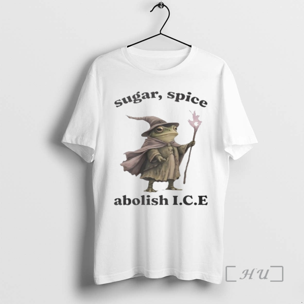 Officials Wizard Frog Sugar Spice Abolish Ice 2026 Funny T-Shirts, Hoodie, Sweatshirt | HypeDripTees.com