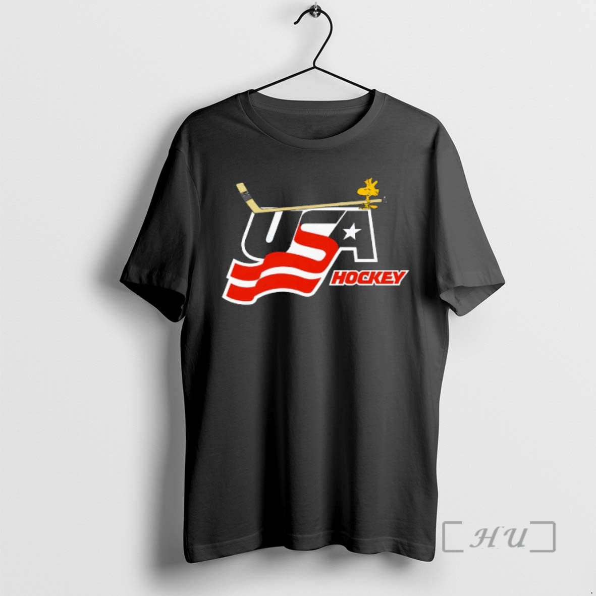 Officials Woodstock Holding Hockey Stick Usa Hockey T-Shirts, Hoodie, Sweatshirt | HypeDripTees.com