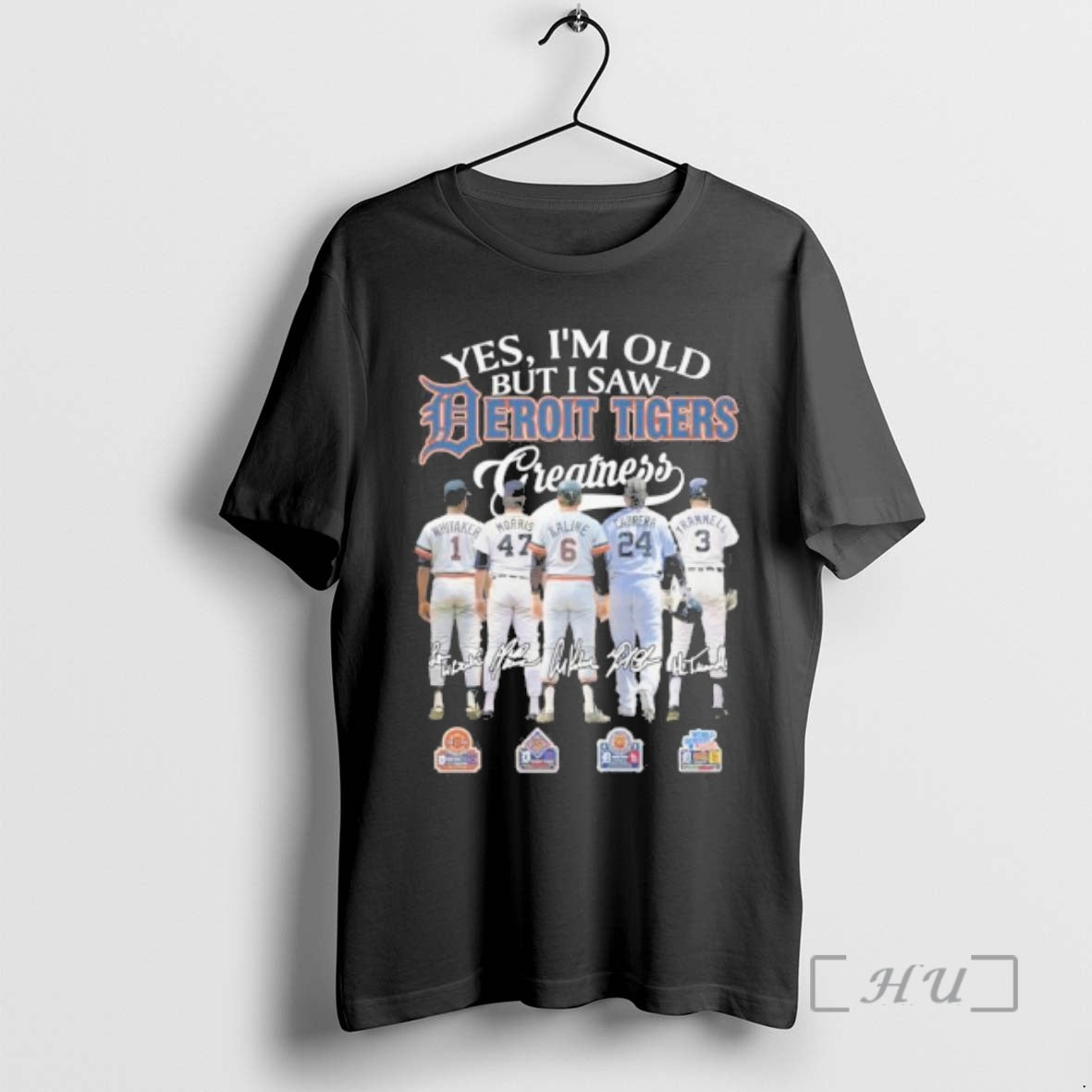 Officials Yes Im Old But I Saw Detroit Tigers Legends Greatness Premium T Shirts Sweater Hoodie, Sweatshirt