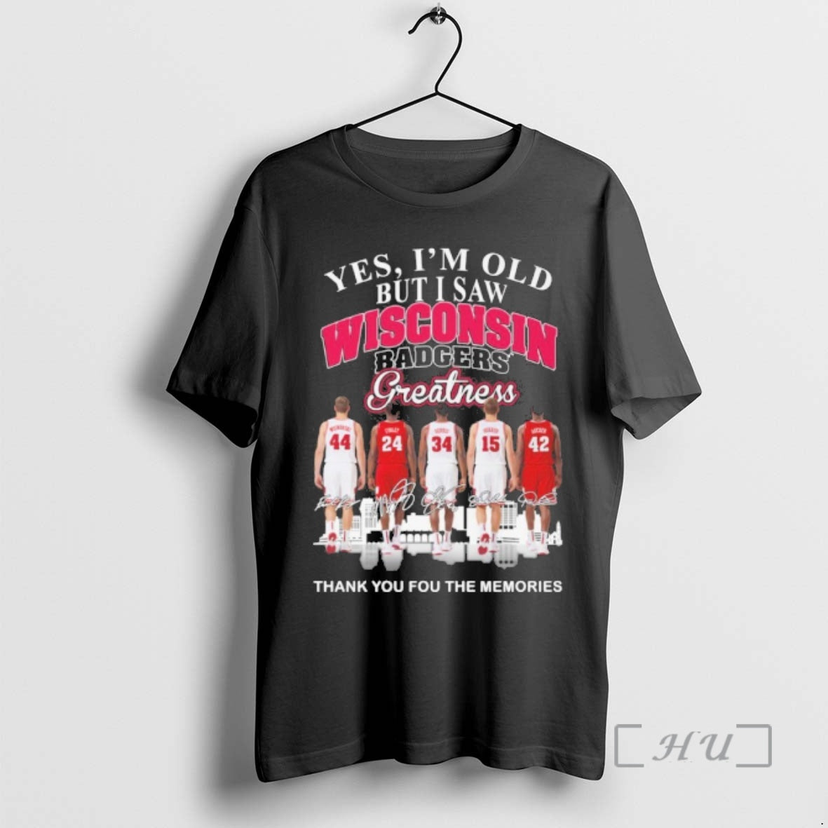 Officials Yes Im Old But I Saw Wisconsin Badgers Basketball Greatness Premium T Shirts Sweater Hoodie, Sweatshirt