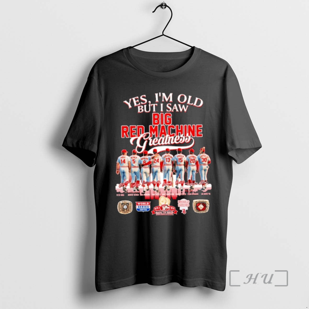 Officials Yes Im Old But I Saw Big Red Machine Greatness Cincinnati Reds Premium T-Shirts, Hoodie, Sweatshirt