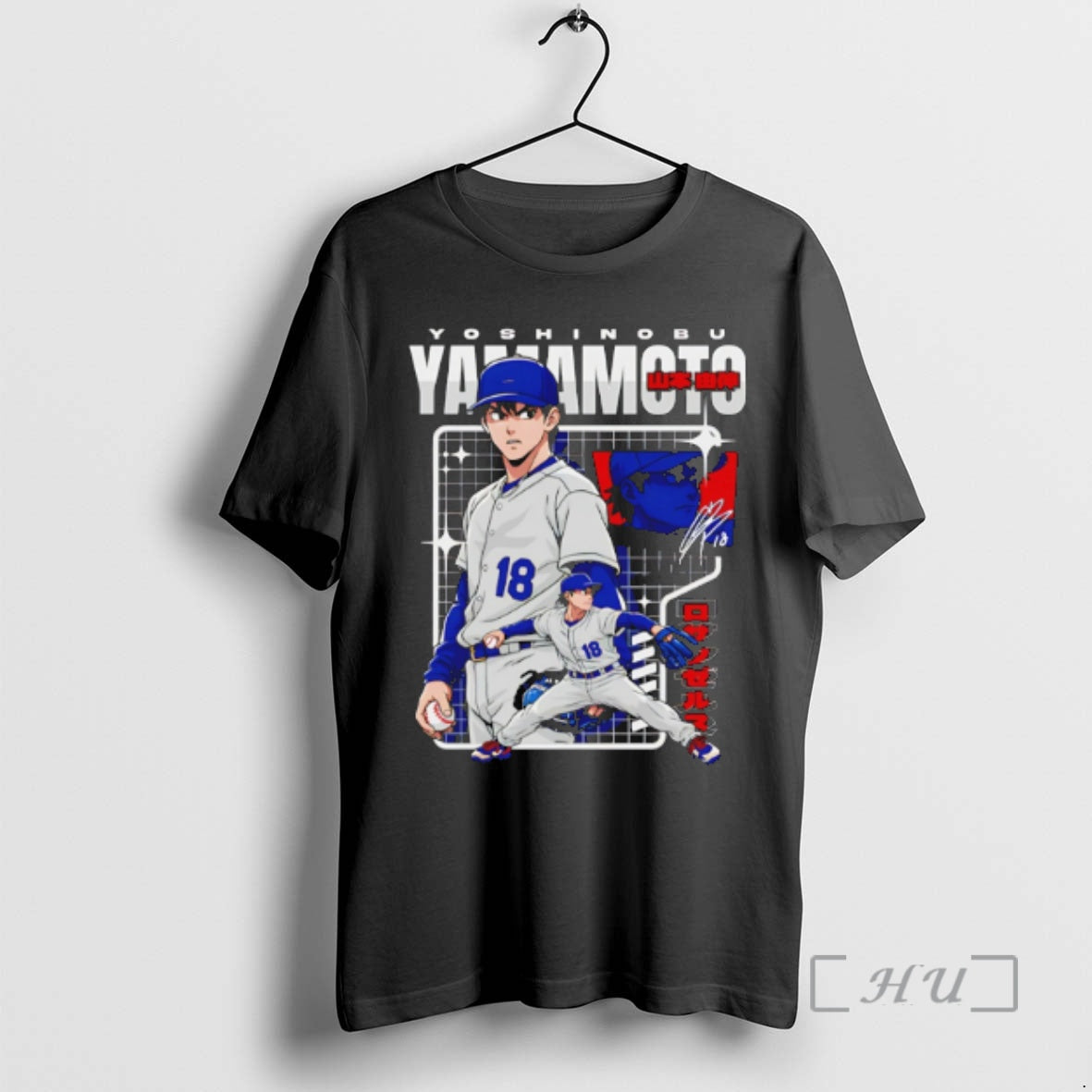 Officials Yoshinobu Yamamoto Los Angeles Dodgers Anime T-Shirts, Hoodie, Sweatshirt | HypeDripTees.com