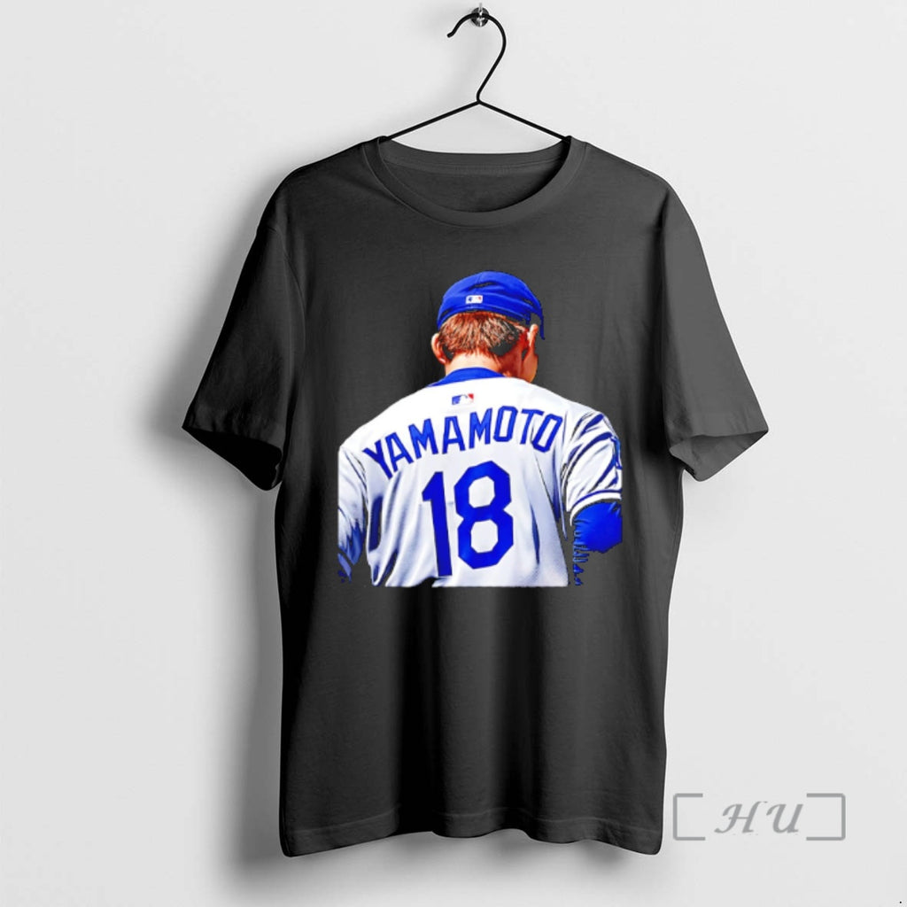 Officials Yoshinobu Yamamoto Los Angeles Dodgers Behind Graphic