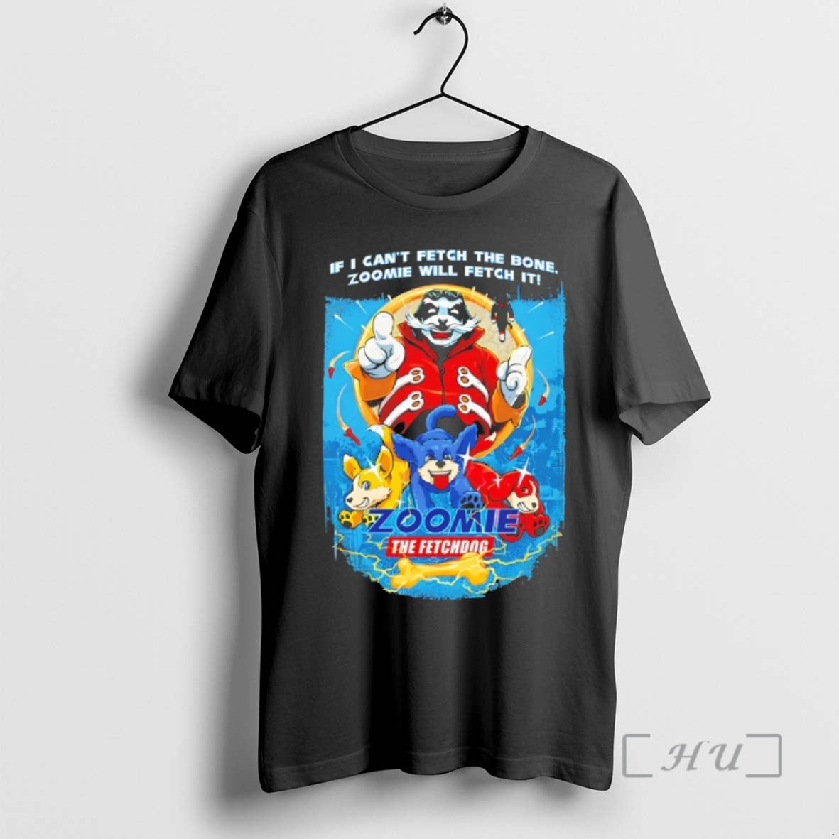 Officials Zoomie The Fetchdog If I Cant Fetch The Bone Zoomie Will Fetch It Premium T-Shirts, Hoodie, Sweatshirt