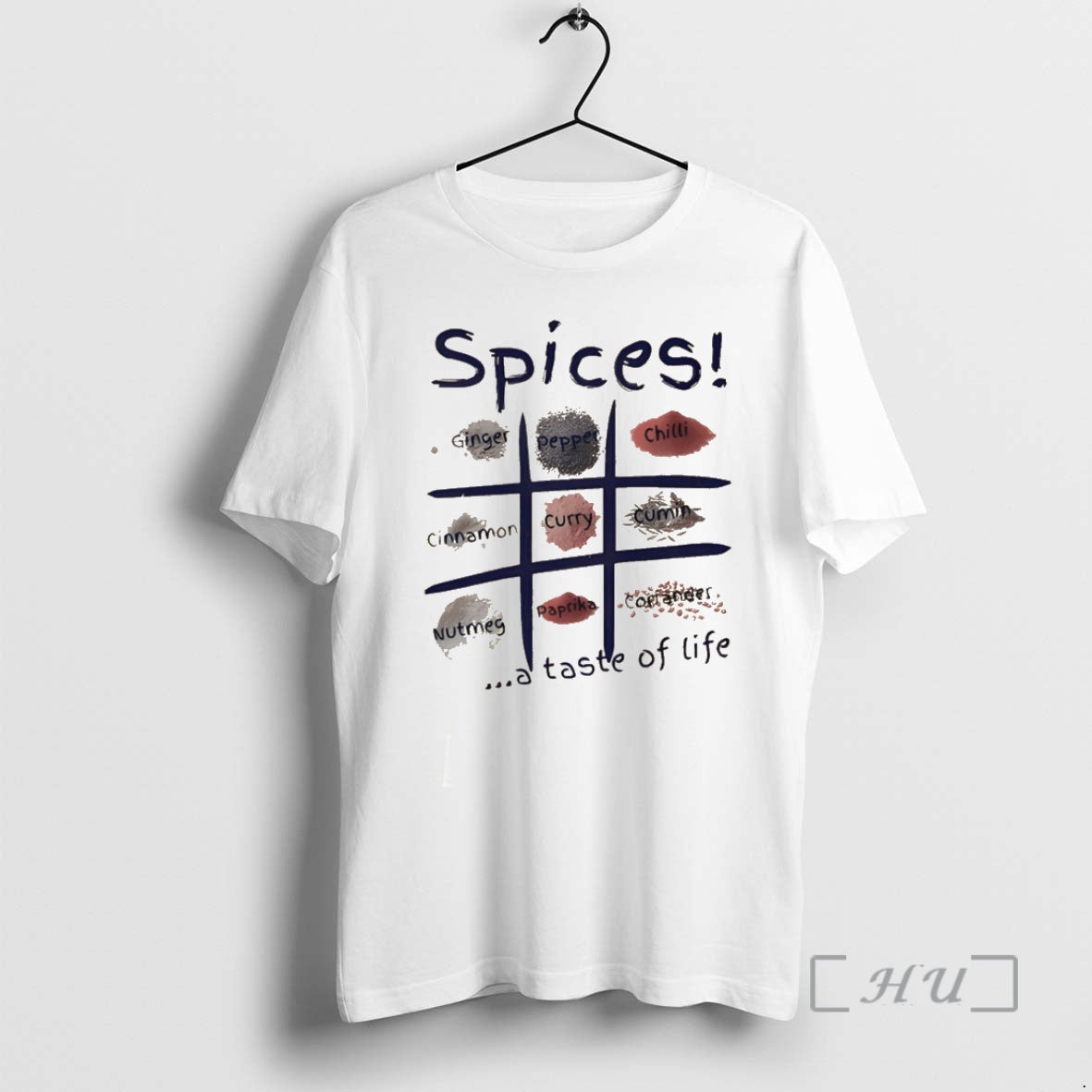 Officials Coy9bpag Spices Ginger Pepper Chilli Cinnamon Curry Cumin Nutmeg Paprika Coriander A Taste Of T-Shirts, Hoodie,...