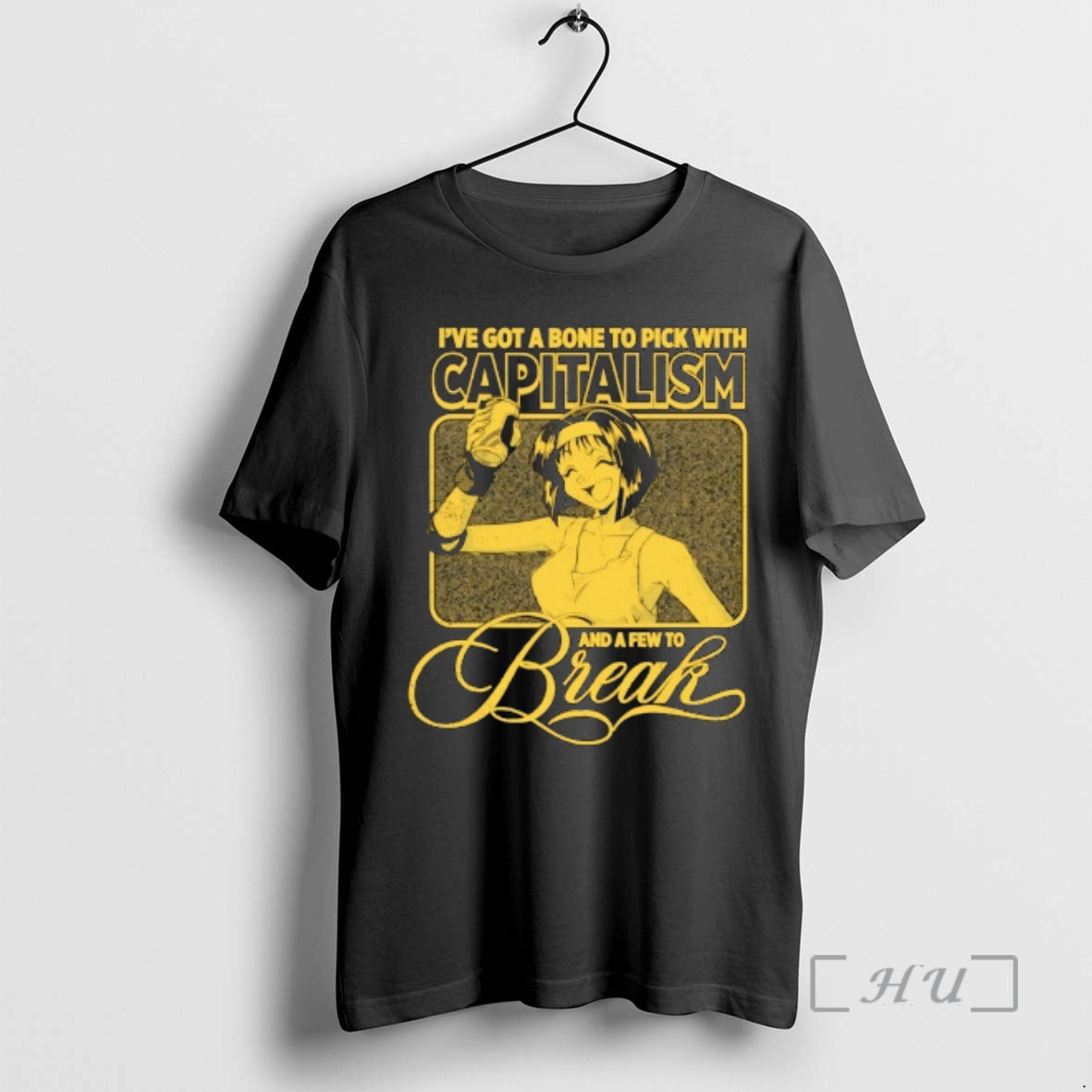 Officials Ve Got A Bone To Pick With Capitalism And A Few To Break Anime T-Shirts, Hoodie, Sweatshirt | HypeDripTees.com