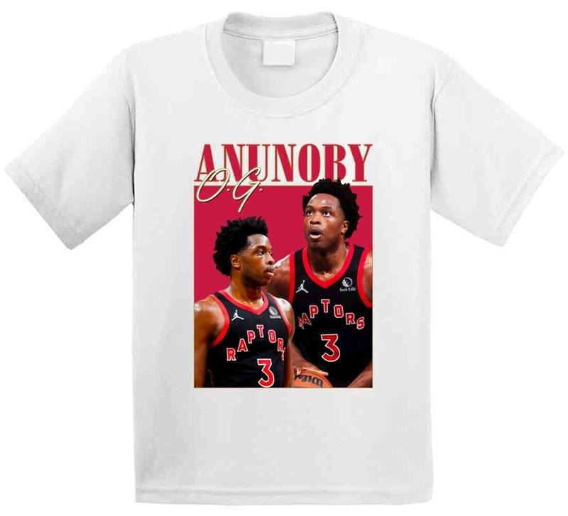 Og Anunoby 90S Style T-Shirt, 100% Cotton Unisex T-Shirt, Gift For Fan Hoodie, Sweatshirt | HypeDripTees.com