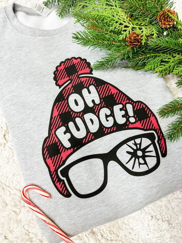 Oh Fudge Graphic Sweatshirt T-Shirts, Hoodie | HypeDripTees.com