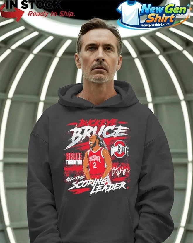 Ohio State Basketball Bruce Thornton All-Time Leading Scorer Shirt