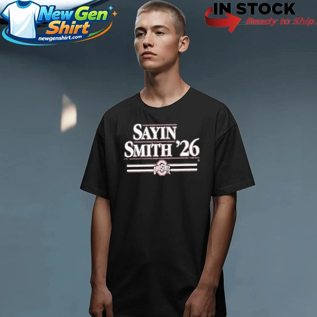 Ohio State Football Julian Sayin-Jeremiah Smith ’26 Shirt