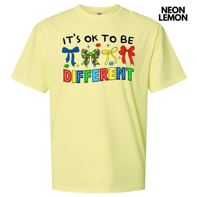 Ok To Be Different Comfort Colors T-Shirt 'NLB' Hoodie, Sweatshirt | HypeDripTees.com