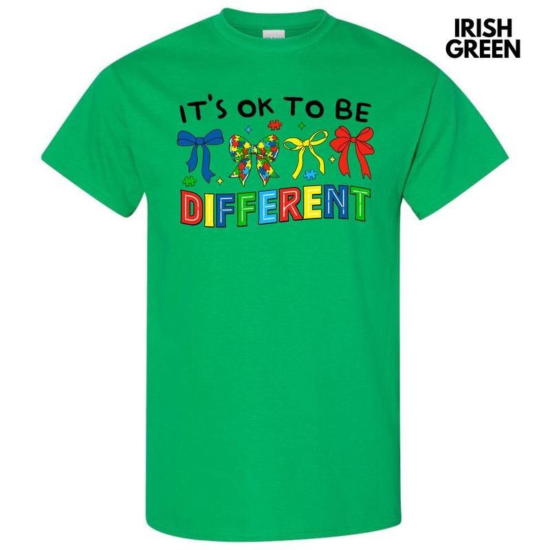 Ok To Be Different Gildan Short Sleeve T-Shirt 'NLB' Hoodie, Sweatshirt | HypeDripTees.com