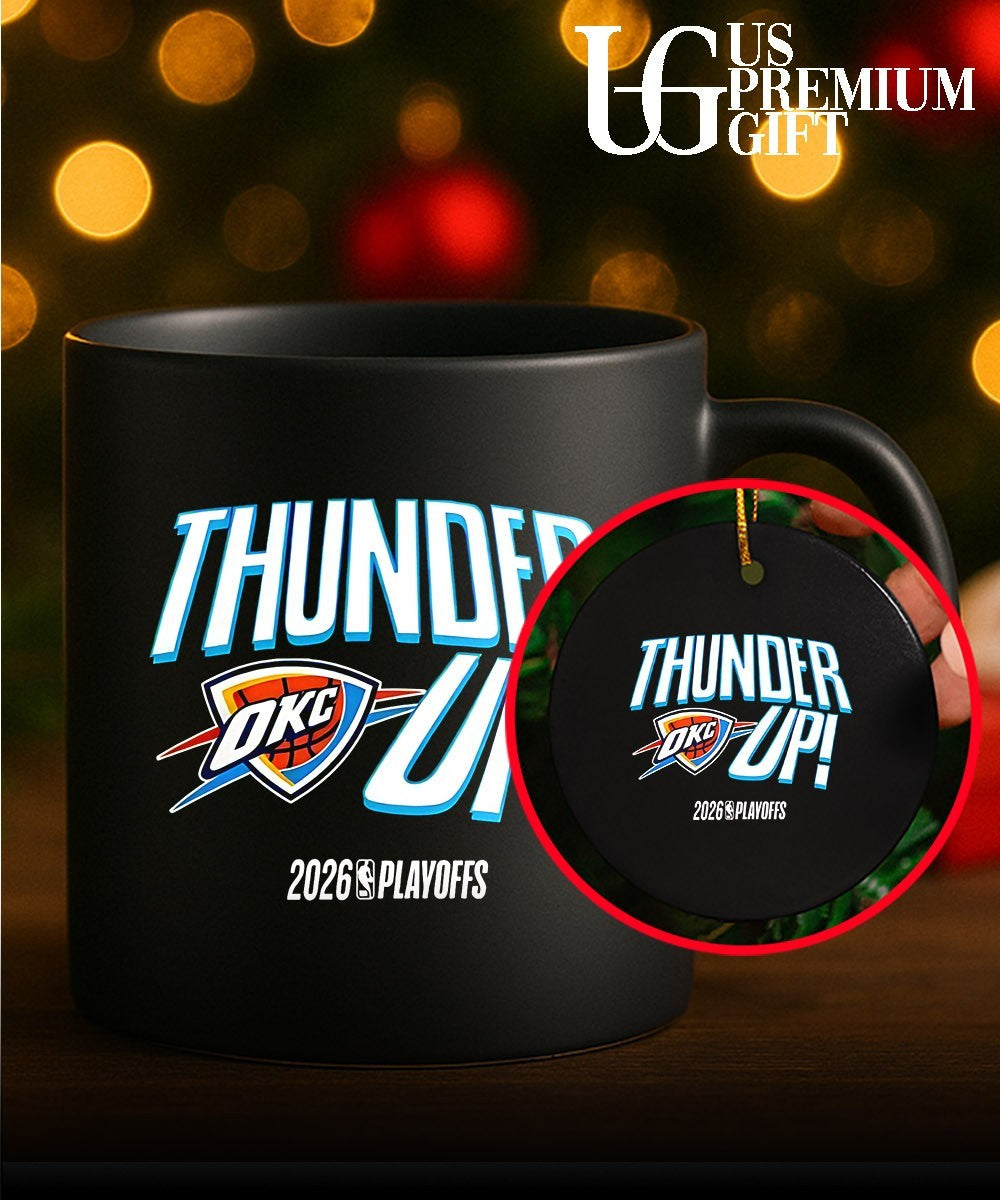 Oklahoma City Basketball Thunder Up 2026 NBA Playoffs logo shirt
