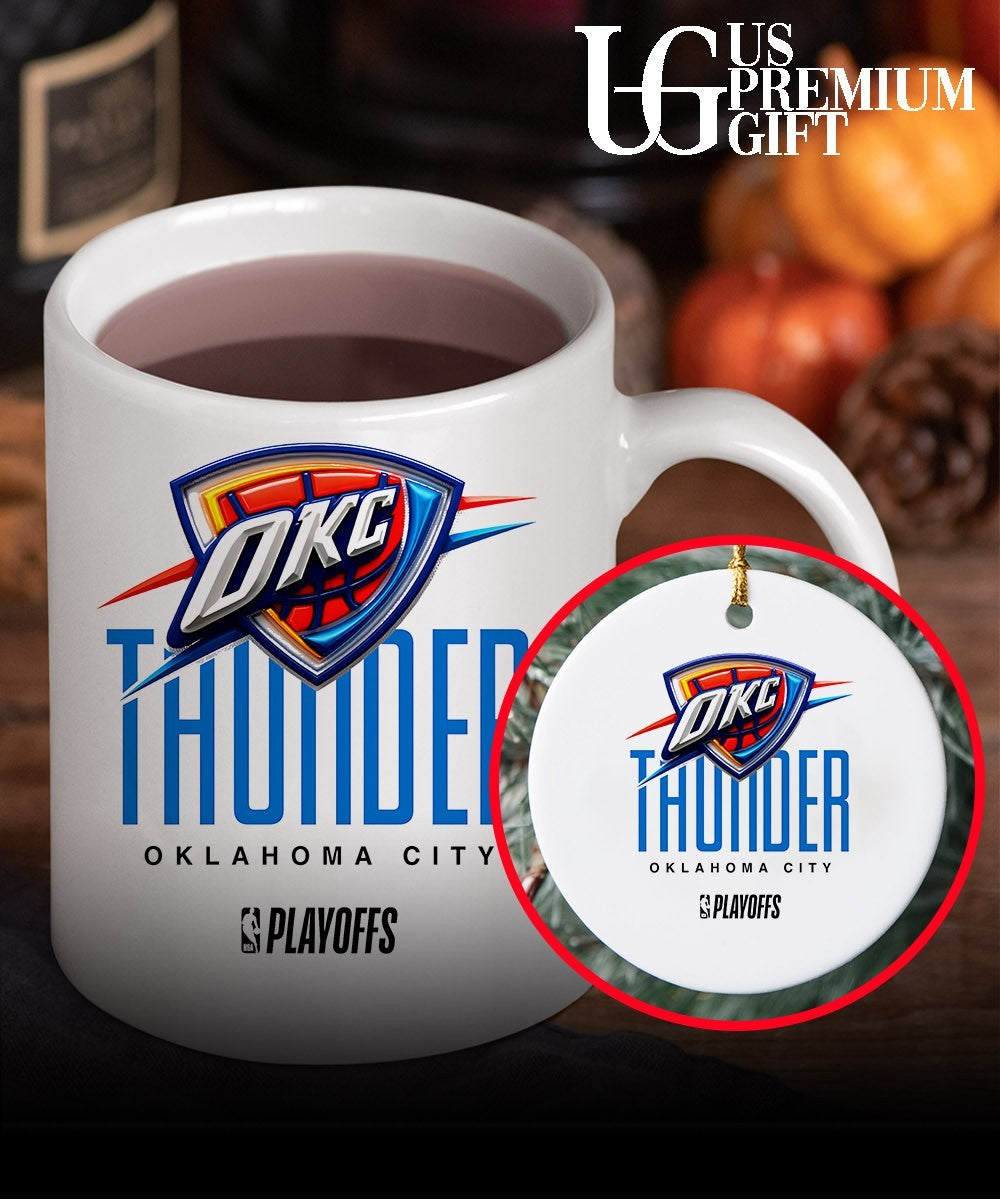 Oklahoma City Thunder NBA Playoff 2026 logo shirt