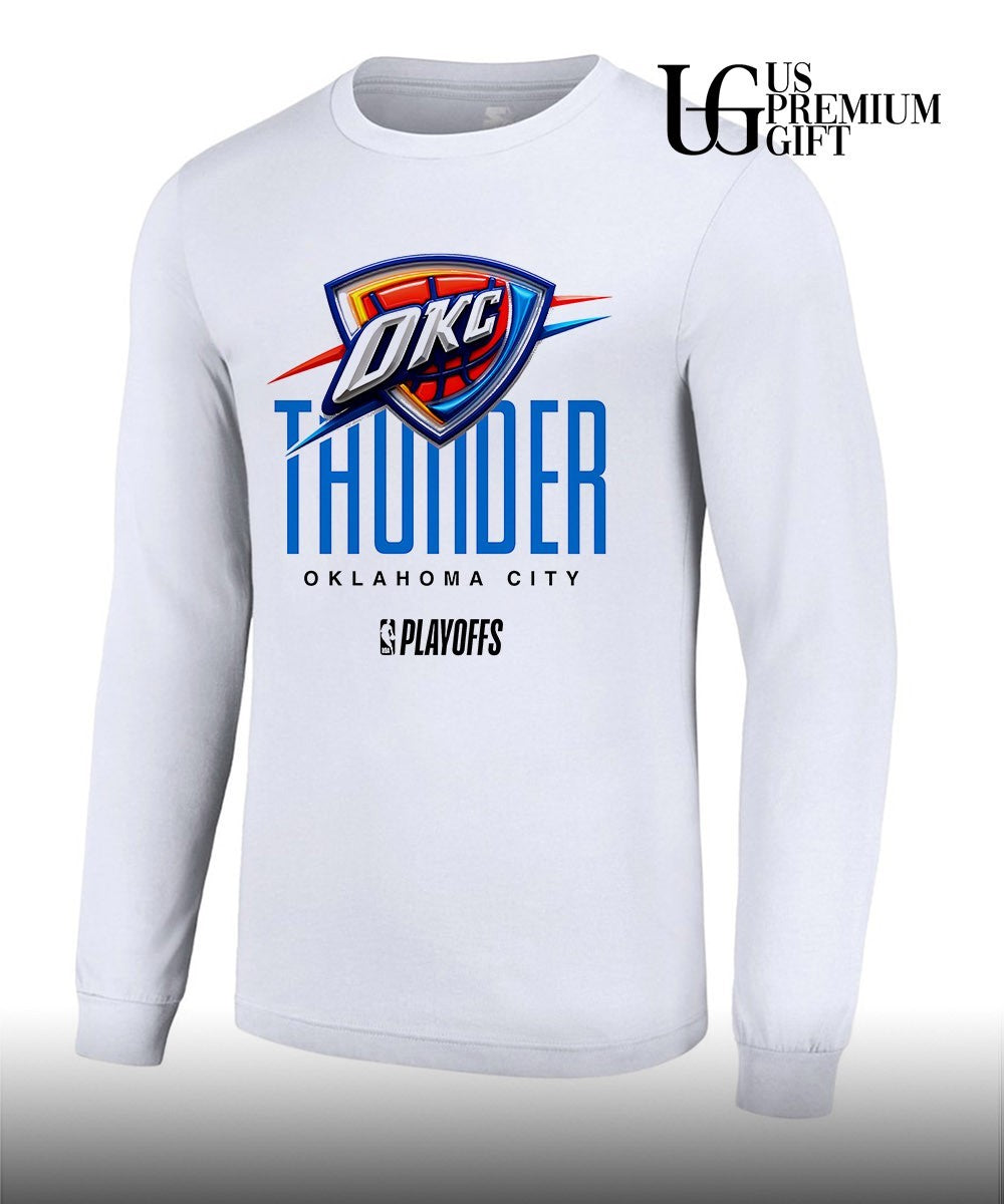 Oklahoma City Thunder NBA Playoff 2026 logo shirt
