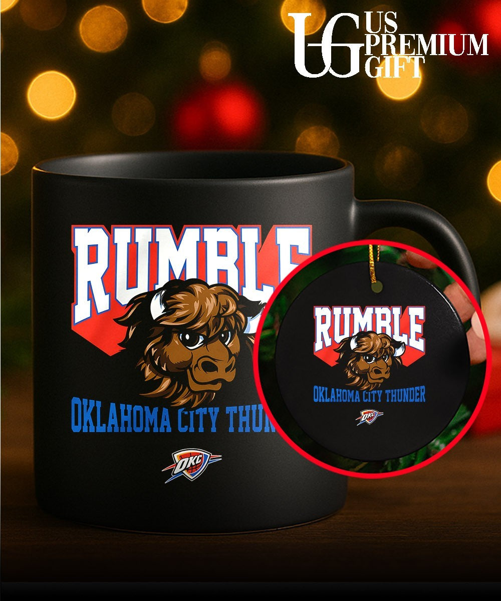 Oklahoma City Thunder Rumble bison shirt