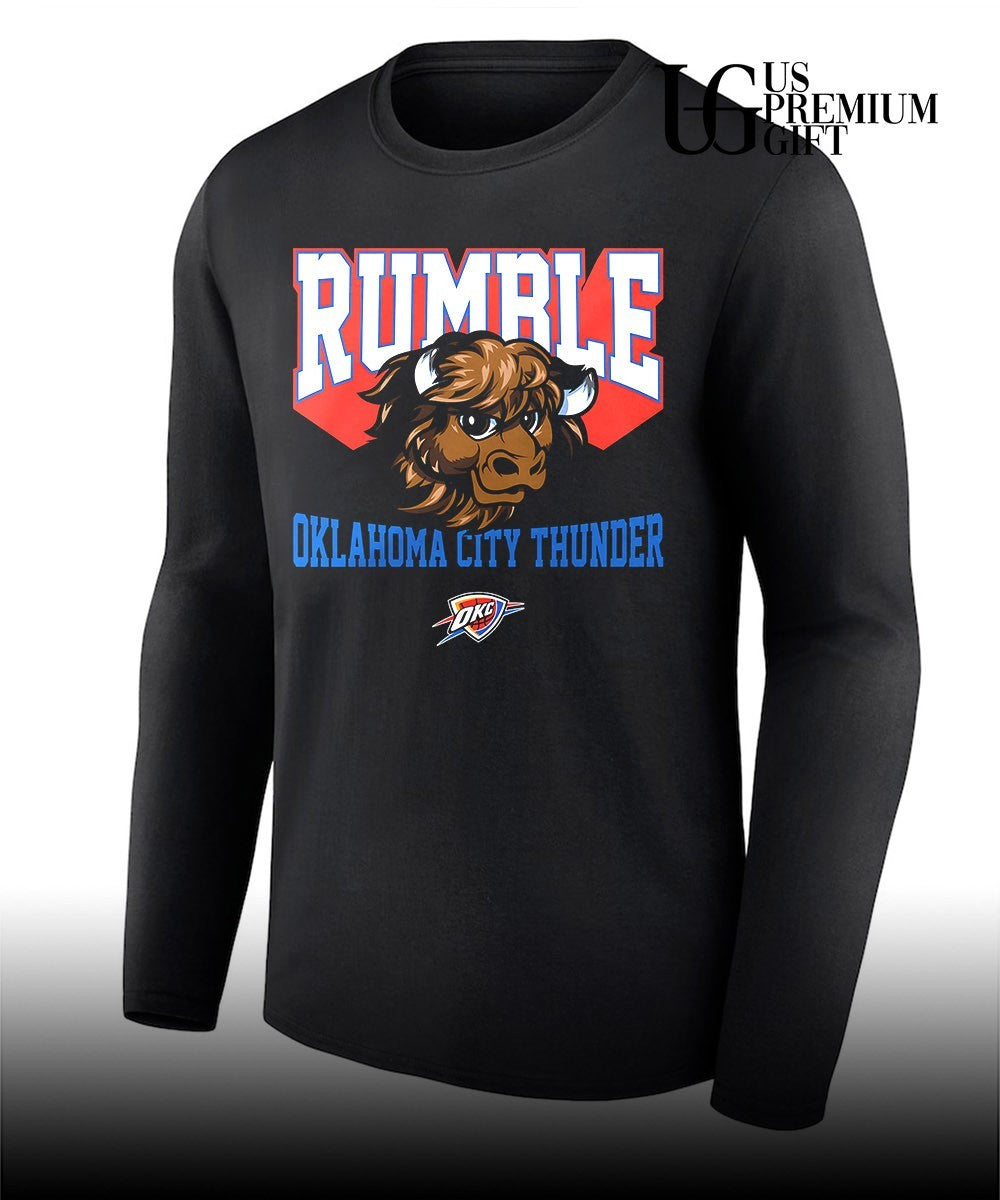 Oklahoma City Thunder Rumble bison shirt