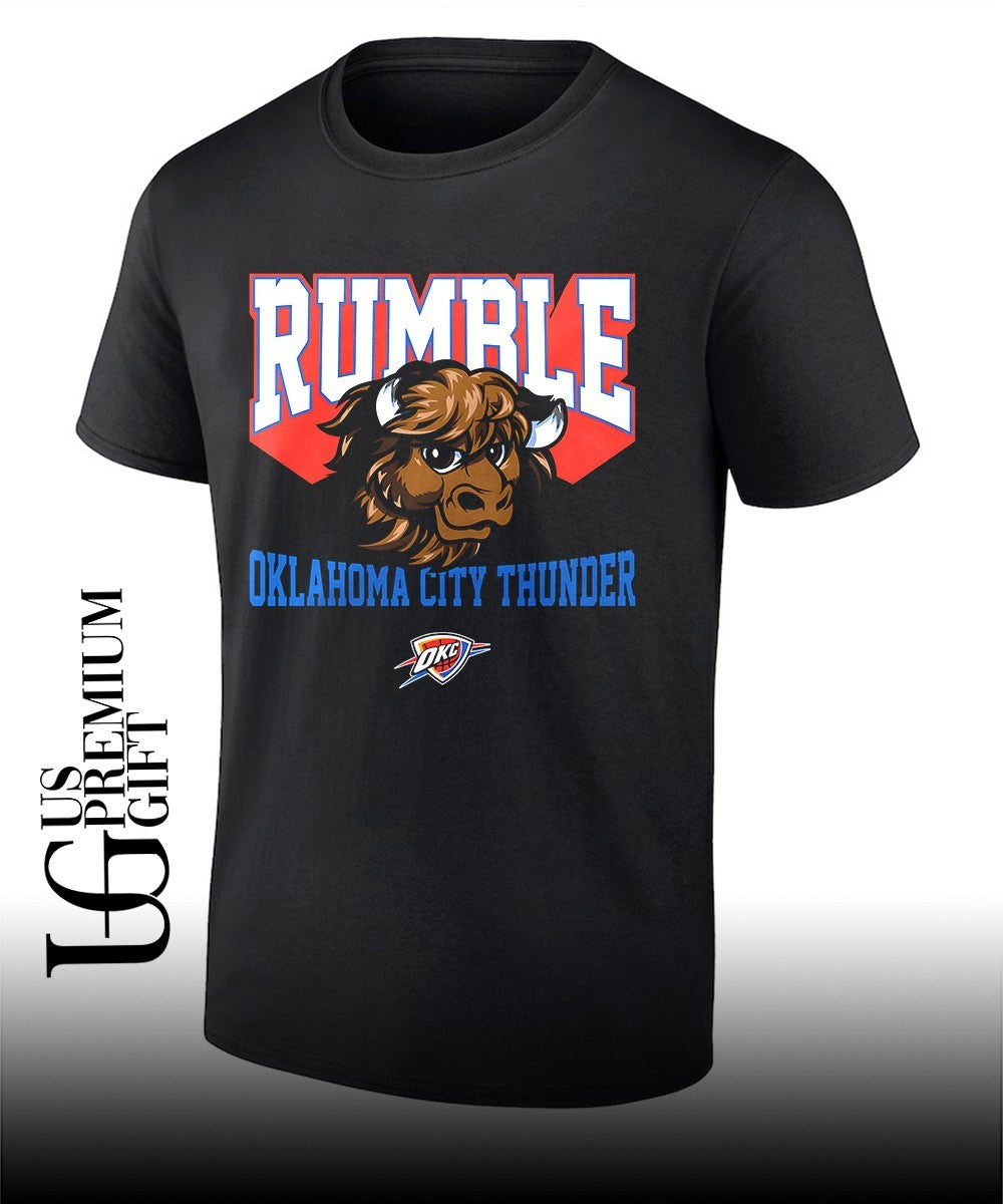 Oklahoma City Thunder Rumble bison shirt