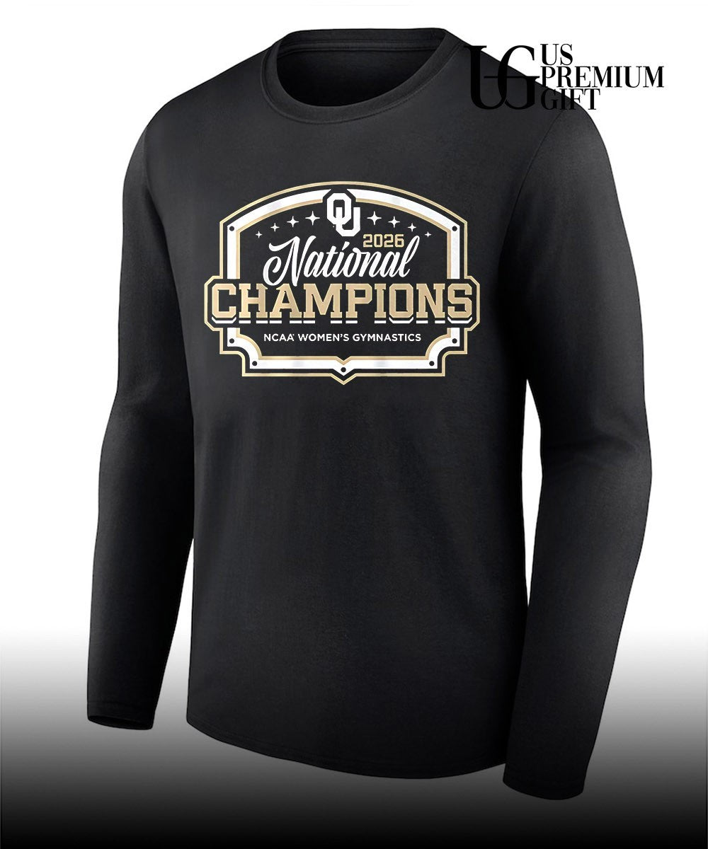 Oklahoma Women’s Gymnastics 2026 National Champions shirt
