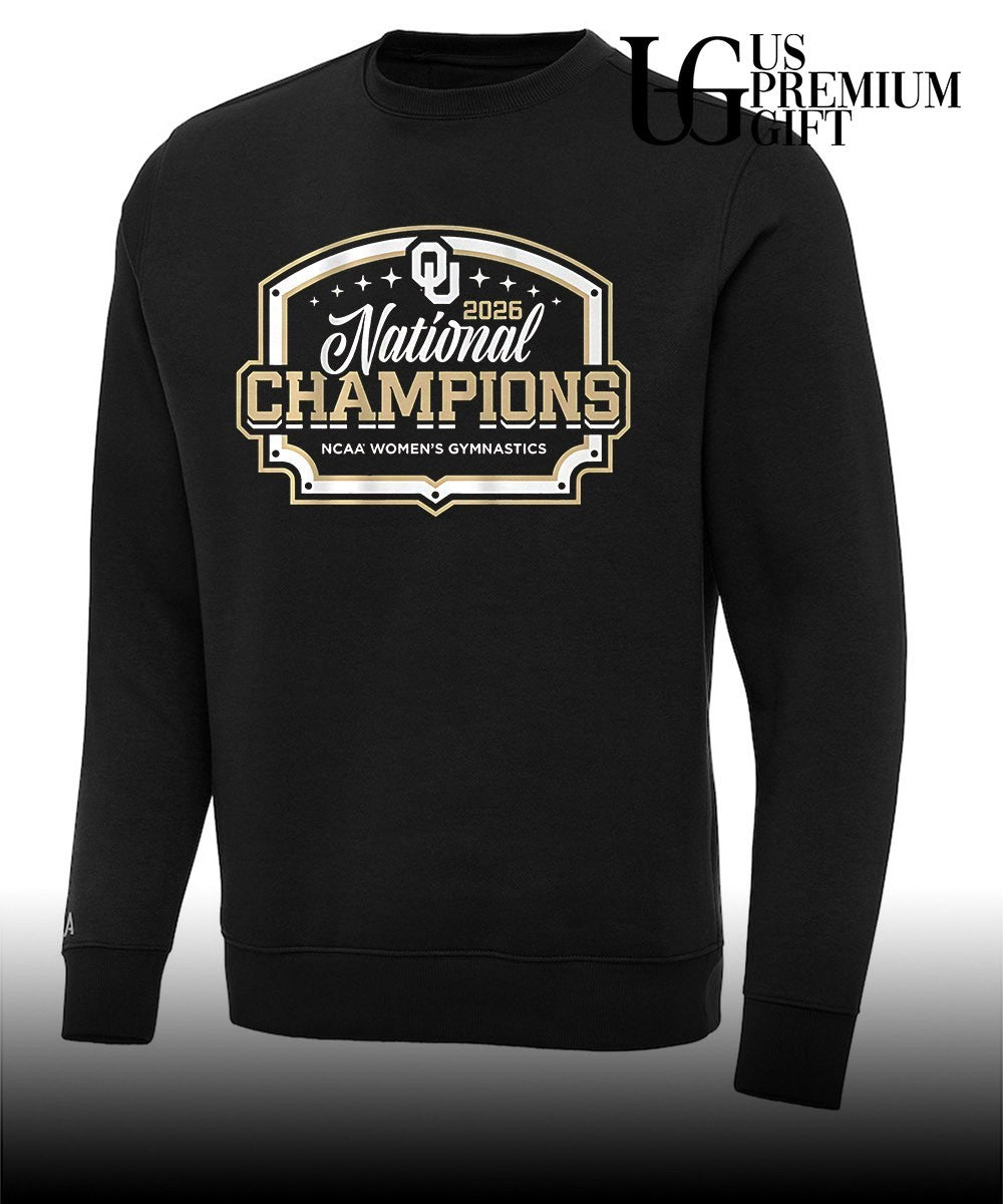 Oklahoma Women’s Gymnastics 2026 National Champions shirt