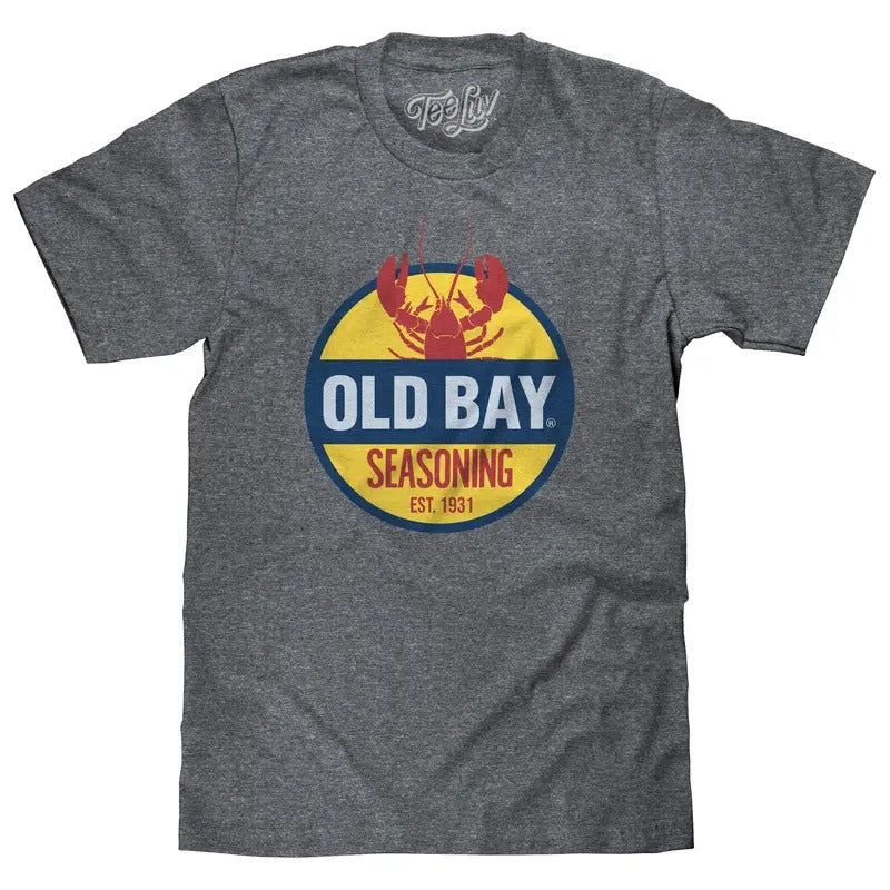 Old Bay Seasoning Lobster Logo T-Shirt - Gray Hoodie, Sweatshirt | HypeDripTees.com
