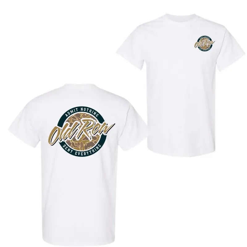 Old Row 80s Camo Circle Pocket T-Shirt Sweatshirt Hoodie, For Men And Women, Trendy Shirt | HypeDripTees.com
