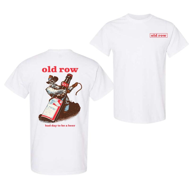 Old Row Bad Day To Be A Beer T-Shirt, Unisex T-Shirt For Men, For Women Hoodie, Sweatshirt | HypeDripTees.com