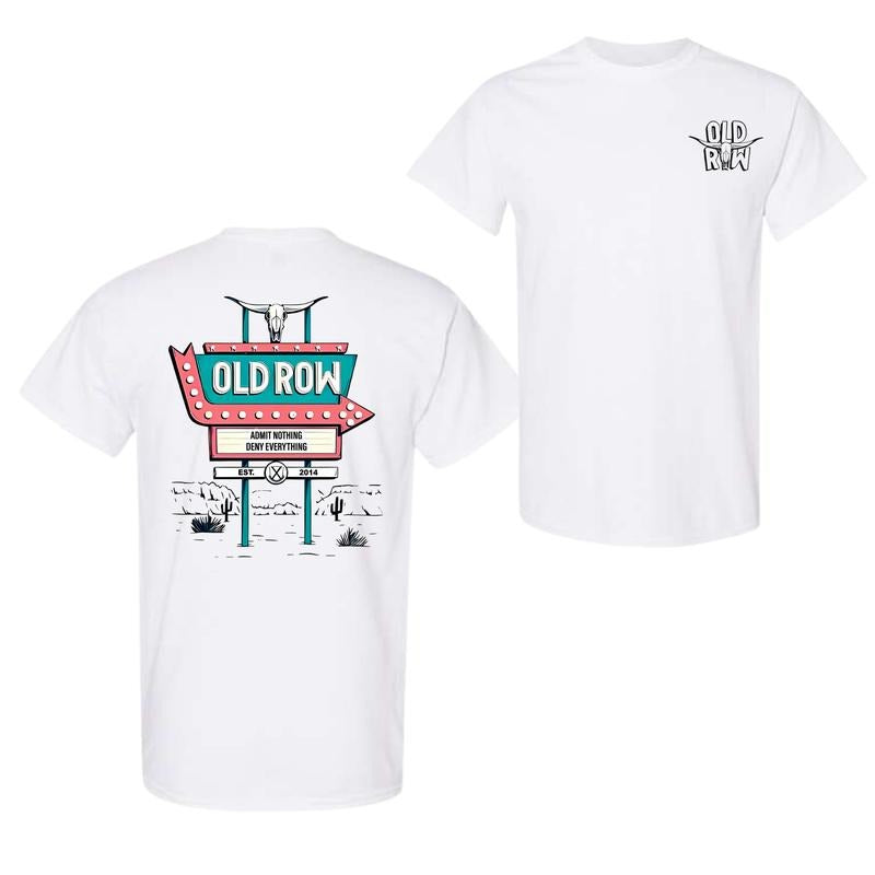 Old Row Circle Logo 2 Sided T-Shirt, For Men And Women, Trendy Shirt Hoodie, Sweatshirt | HypeDripTees.com