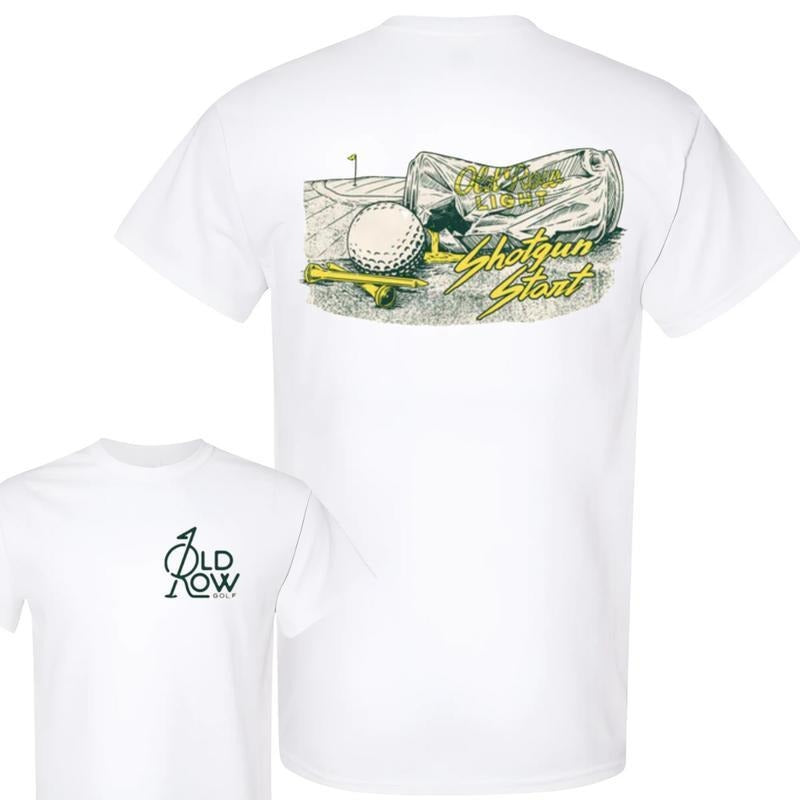 Old Row Golf Shotgun Start T-shirt Unisex 2 sides Hoodie, Sweatshirt | HypeDripTees.com