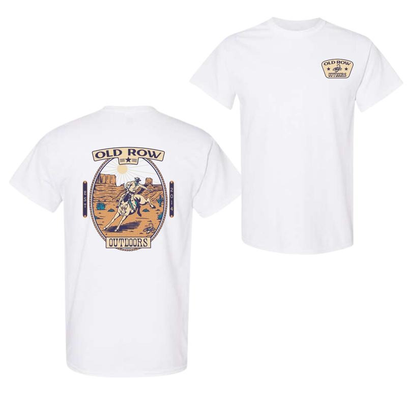 Old Row Outdoors Desert Cowboy 2 Sided T-Shirt, Old Row Unisex Shirt, For Men And Women Hoodie, Sweatshirt | HypeDripTees.com