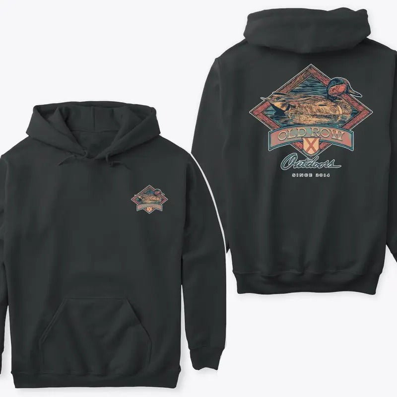 Old Row Sitting Duck Shirt Vintage Duck Hunting Shirt Outdoors Hunting Mallard T-Shirts, Hoodie, Sweatshirt