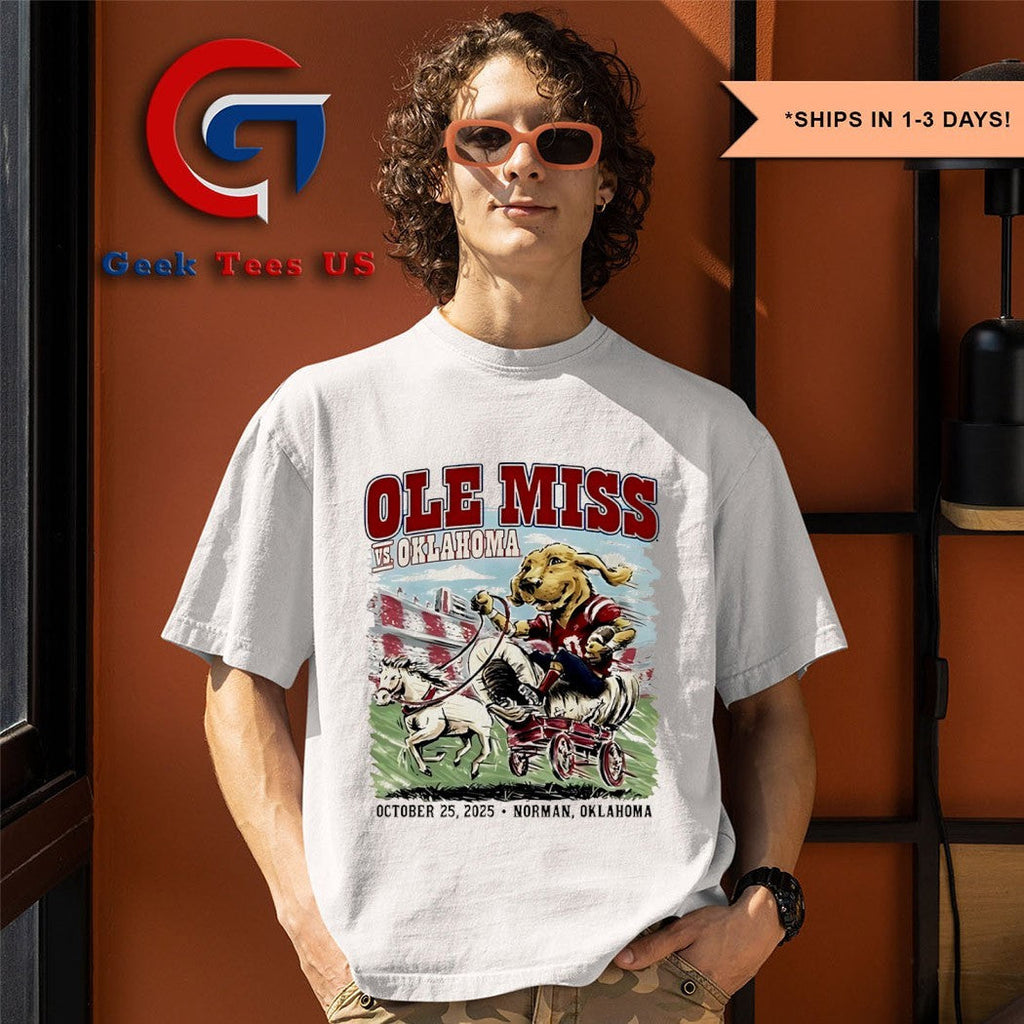 Ole Miss vs Oklahoma October 25 2025 Norman Oklahoma Game Day shirt