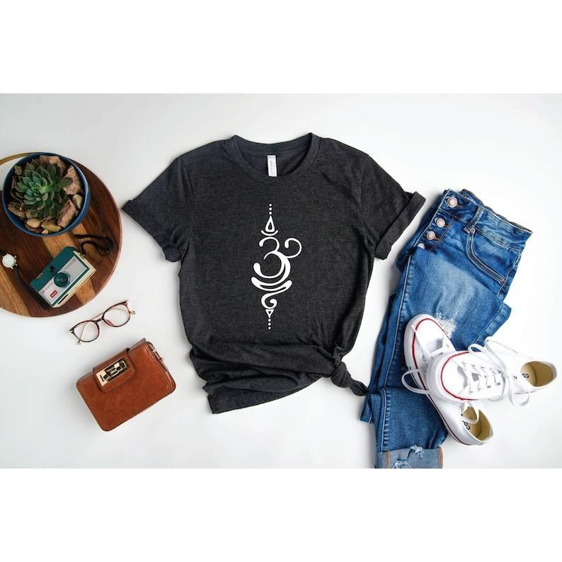 Om Shirt \ Breath Shirt \ Sanskrit Shirt \ Zen Tee \ Yoga Shirt \ Yogi Gift Hoodie, Sweatshirt | HypeDripTees.com
