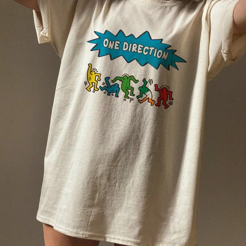 On.e Di.re.c.tion Unisex Heavy Cotton Tee
