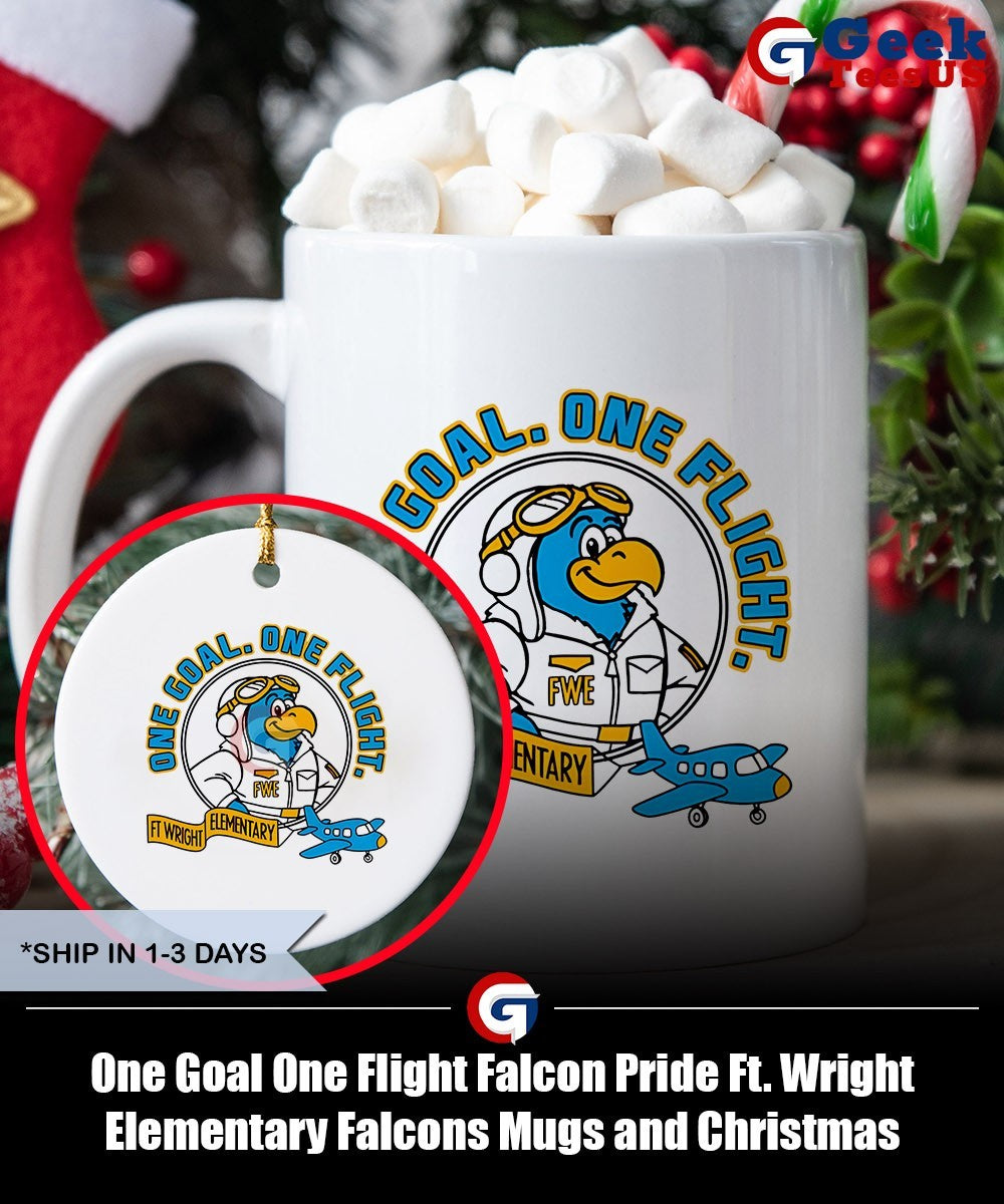 One Goal One Flight Falcon Pride Ft. Wright Elementary Falcons shirt
