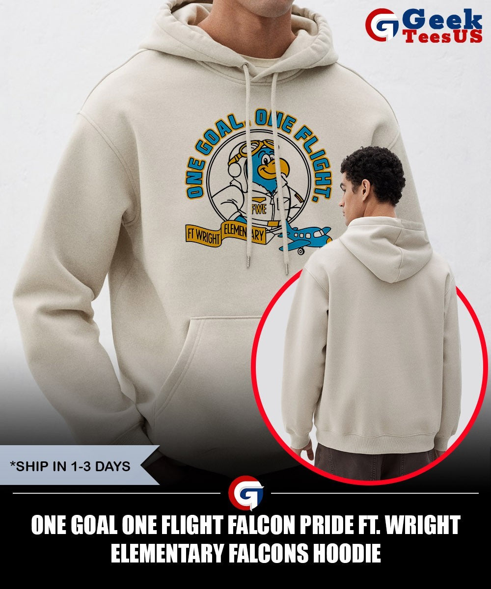One Goal One Flight Falcon Pride Ft. Wright Elementary Falcons shirt