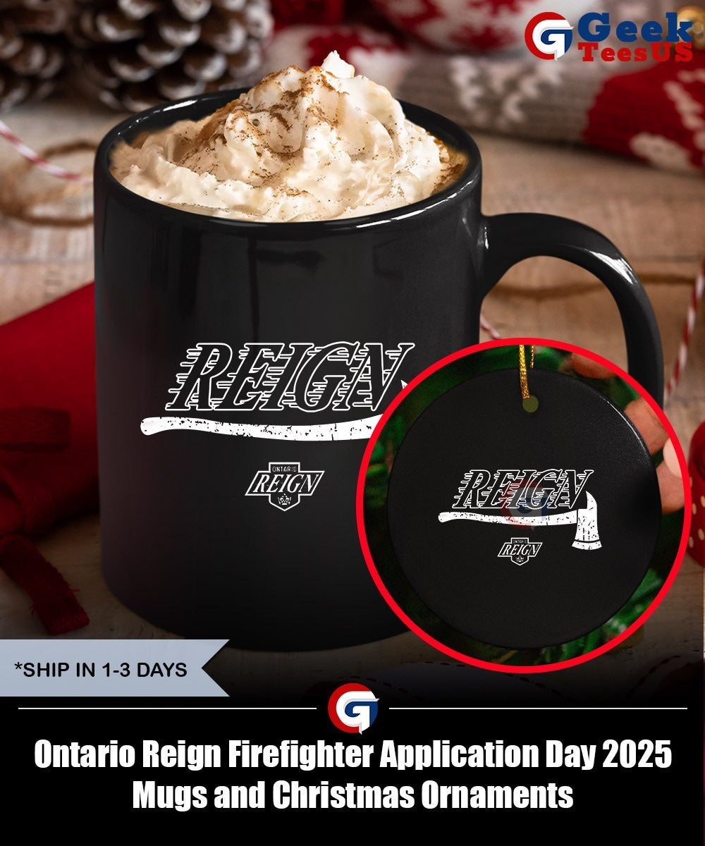 Ontario Reign Firefighter Application Day 2025 shirt