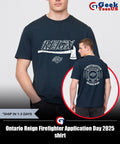 Ontario Reign Firefighter Application Day 2025 shirt