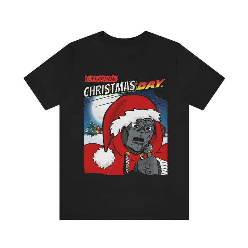 Operation Christmas Day Big Face Graphic MFD Santa Rap Tee Shirt Streetwear Fashion Hoodie, Sweatshirt | HypeDripTees.com